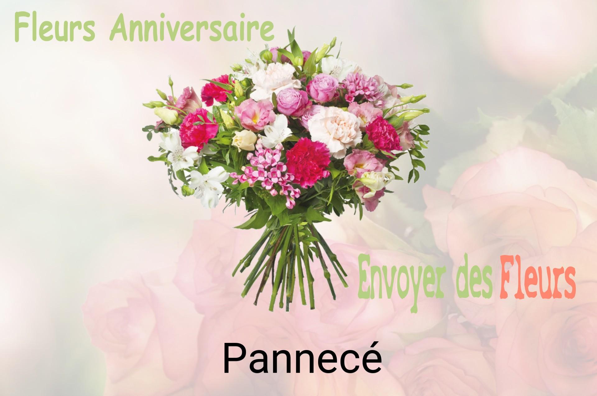 Bouquet de fleurs d’anniversaire livré à Pannecé