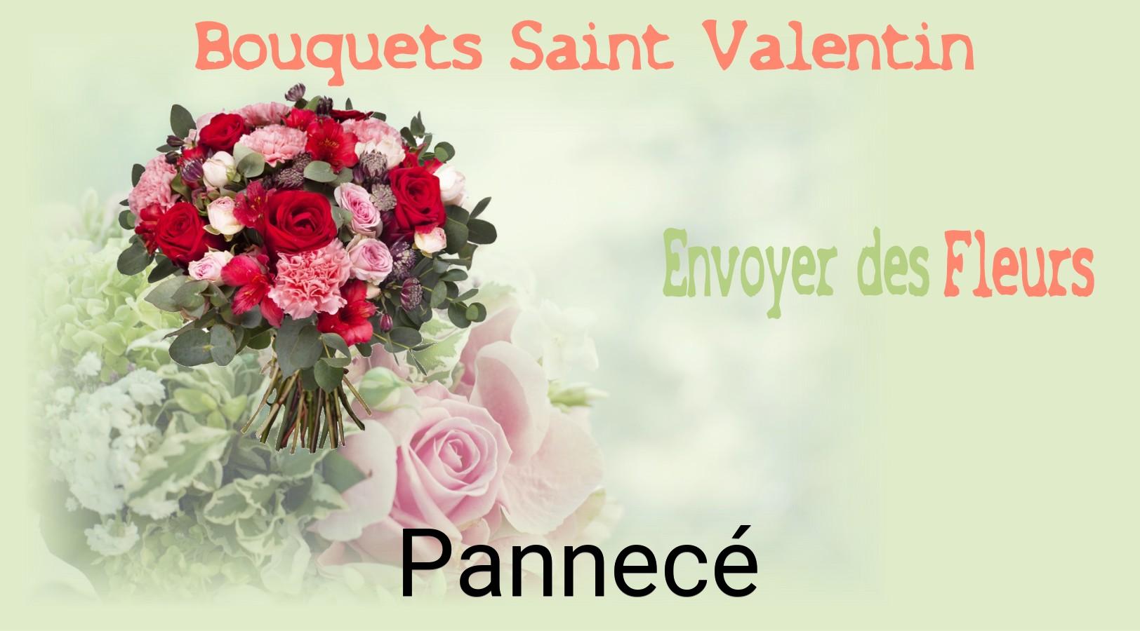Roses de Saint-Valentin livrées à Pannecé